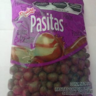 Pasitas con Chocolate