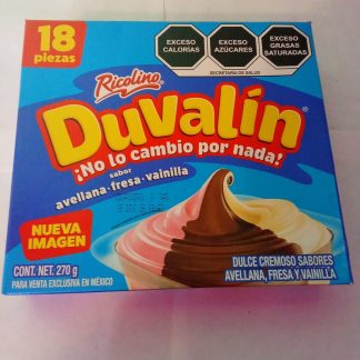 Duvalín tres sabores