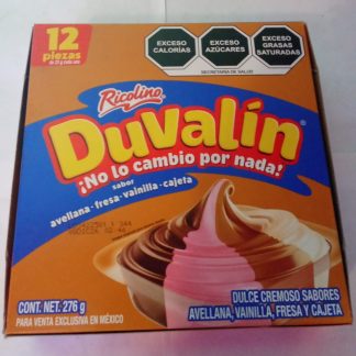 Duvalín cuatro sabores