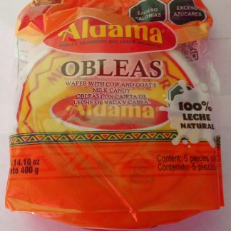 Obleas Grandes de Cajeta