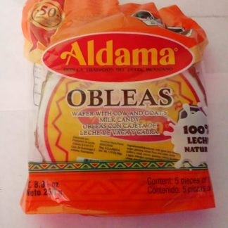 Obleas Medianas de Cajeta