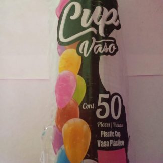 Vasos plásticos Reyma 10 oz (50 pzas)