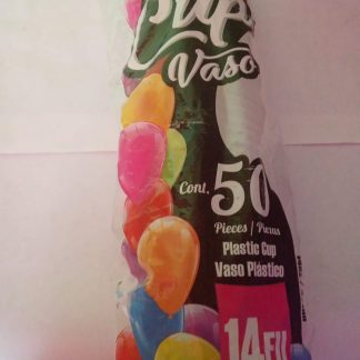 Vasos plásticos Reyma 14 oz (50 pzas)