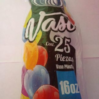 Vasos plásticos Reyma 16 oz (25 pzas)