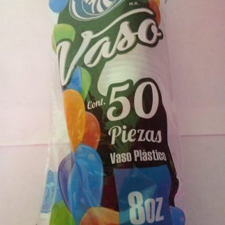Vasos plásticos Reyma 8 oz (50 pzas)