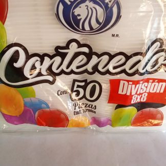 Contenedor Térmico Reyma 8x8 con División 50 Pieza                                       s          Contenedor térmico 8x8 con divisiones para separar alimentos. Ideal para platillos completos. Resistente y práctico