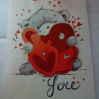 Bolsas de Regalo Love con Oso